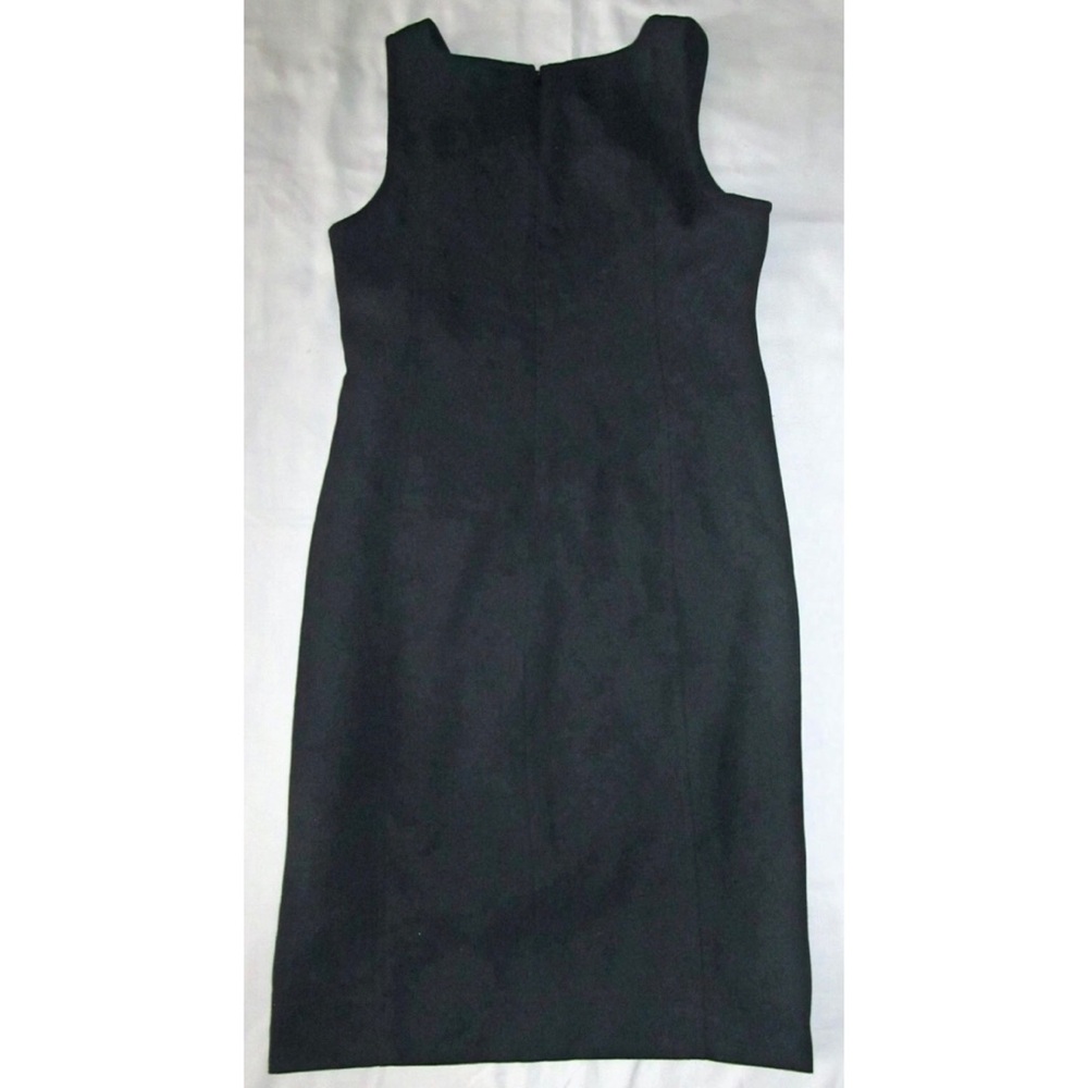 Yves Saint Laurent YSL Black Sleeveless Kangaroo Pouch Dress Womens Size 8 10 - Picture 4 of 4